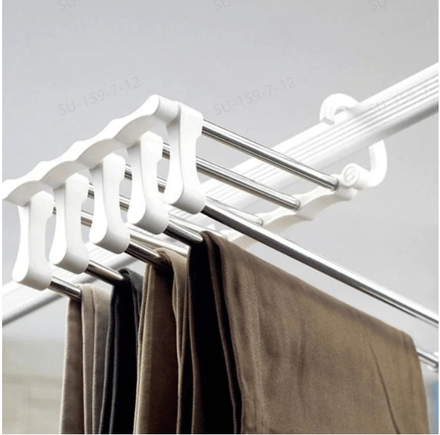Buy 1+1 FREE | HangSmart™ - 5-in-1 Magic Trouser Rack [Last-day sale]