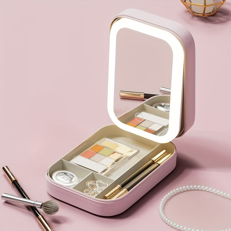 BelleBox™ Verlichte Make-up Koffer voor Glamour Onderweg