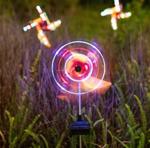 Buy 1+1 FREE | SpinGlow - Color and movement game for your garden at night