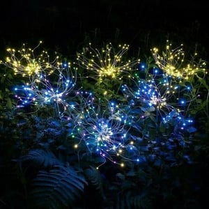 GlowBurst - solar-powered fireworks for your garden - completely without electricity