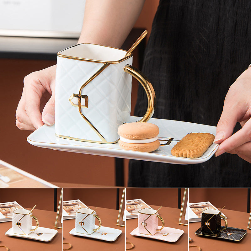50% OFF | BagMug™ - Creative 320ml Handbag-Shaped Mug [Last Day Sale]