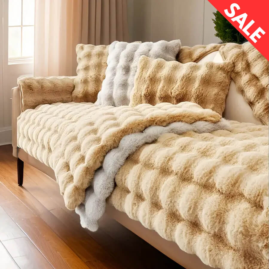 FurrySnug - Thick plush sofa cover for your furry friend [Last day sale]