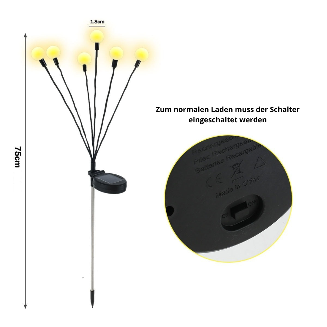 50% OFF | SolarFly™ - Solar-Powered LED Firefly Lights【Last Day Sale】