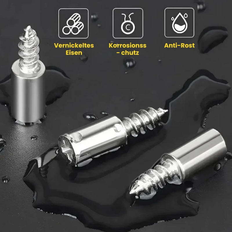 25+25 FREE | MagicScrew - Self-tapping screws with rubber sleeves, no holes [last day of sale]