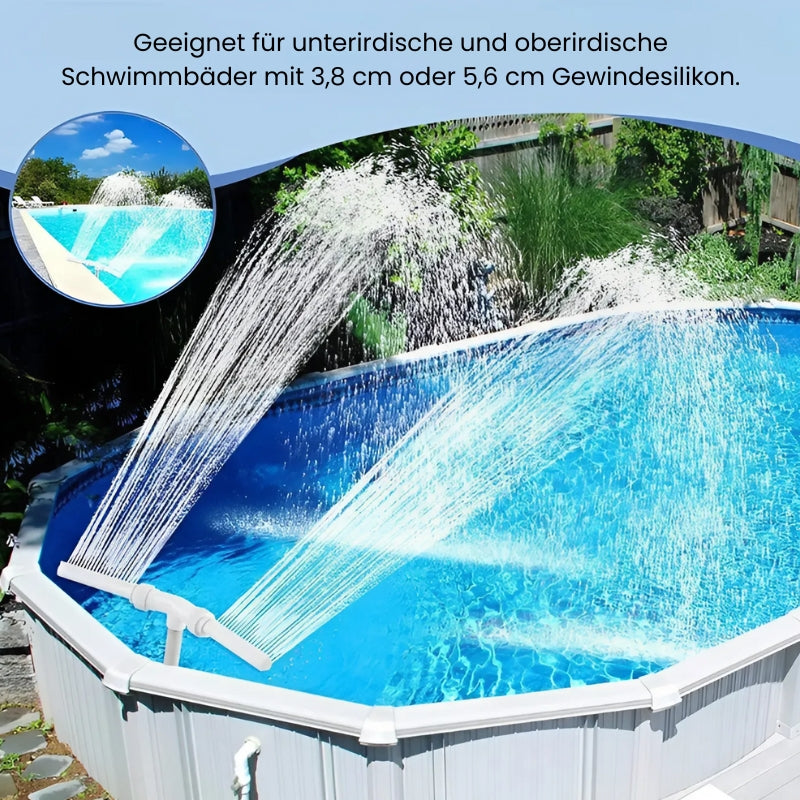 WaterFall Pool - Adjustable Waterfall with Two Jets [Last Day Sale]