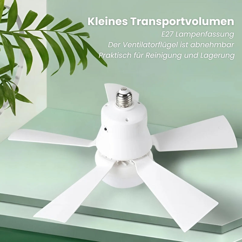 FanLight - Ceiling fan with LED lighting and remote control [Last day discount]