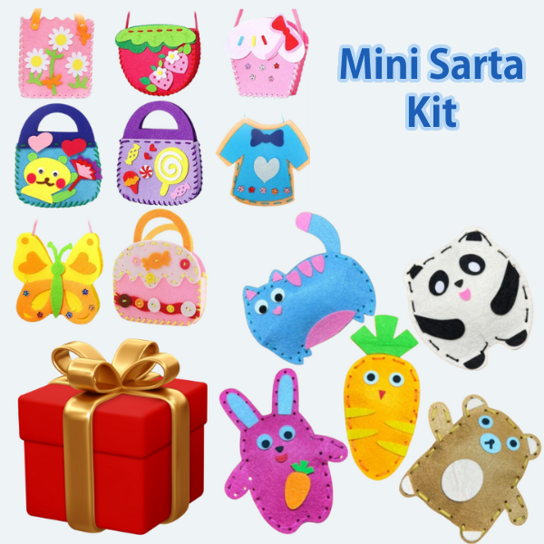 MagicStitch - Funny sewing kit with animals for children