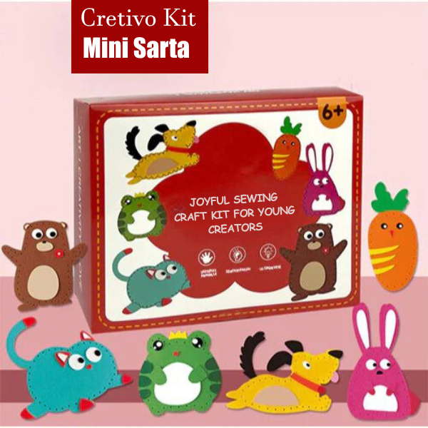 MagicStitch - Funny sewing kit with animals for children