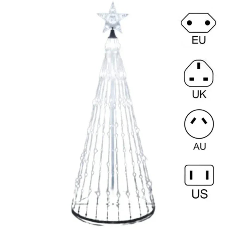 50% OFF | SparklePine - Multicolored LED Christmas Trees [Last Day Sale]