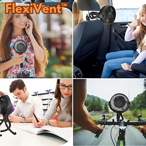 AirTwist - Flexible Portable Fan [Last Day Sale]