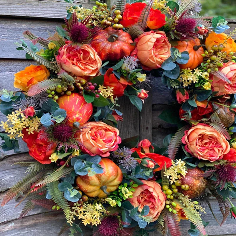 HerbstKranz™ - Charming Artificial Autumn Wreath [Last Day Sale]