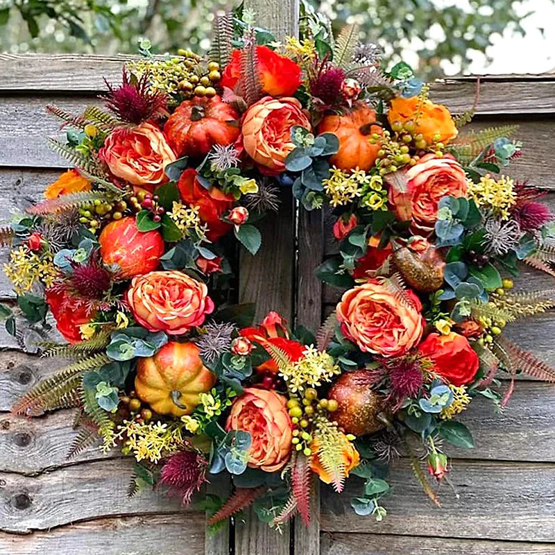 HerbstKranz™ - Charming Artificial Autumn Wreath [Last Day Sale]