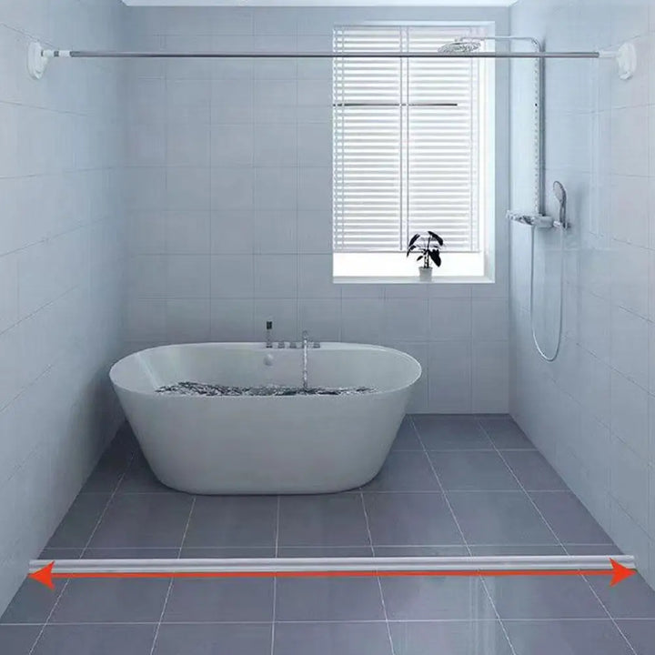 FlowLock - Water-repellent silicone barrier for showers