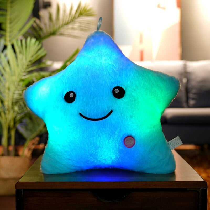 SleepyGlow - cozy pillow, cushion and night light in one