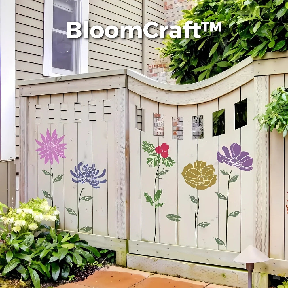 BloomCraft™ - Blooming Flowers Stencil Set [Last Day Sale]