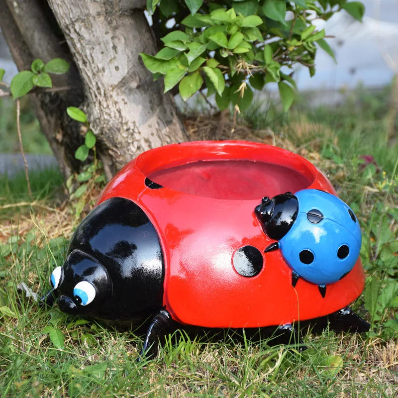 50% OFF | BuggyPot - Charming Ladybug Flower Pot [Last day sale] 