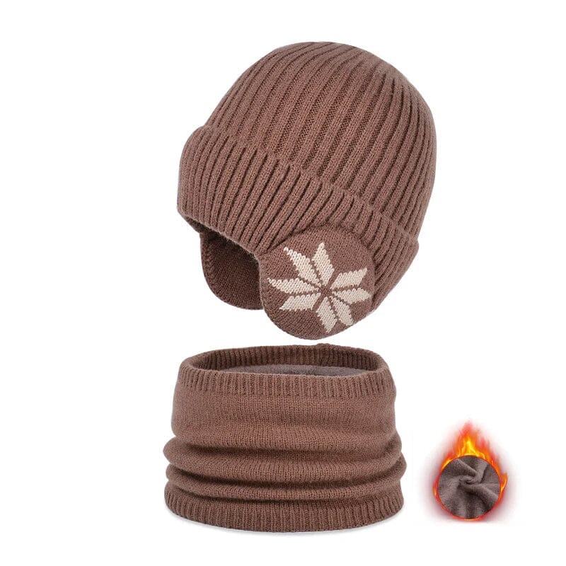 CozyCover - Winter Beanie Hat Scarf Sets Warm Knitted Hat [Last Day Sale]