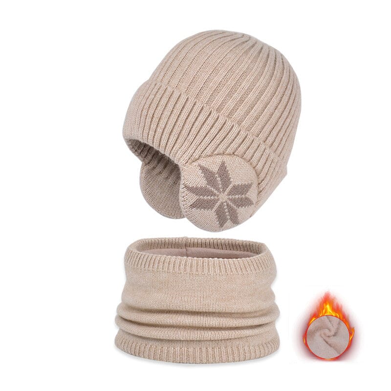 CozyCover - Winter Beanie Hat Scarf Sets Warm Knitted Hat [Last Day Sale]