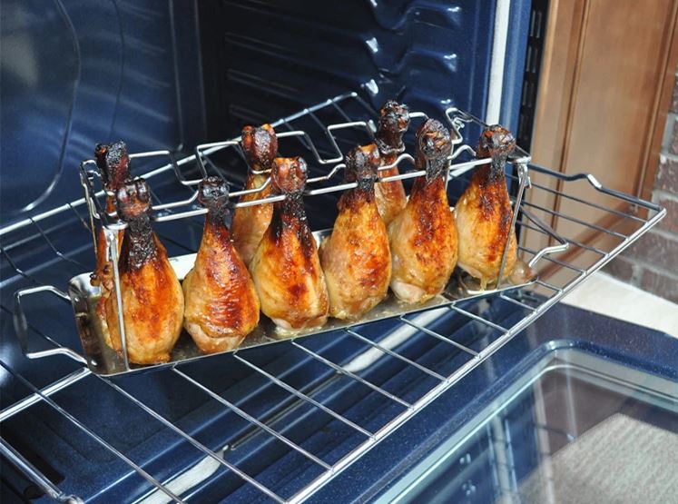 GrillNova - Stainless Steel Chicken Grill Grate [Last Day Sale]