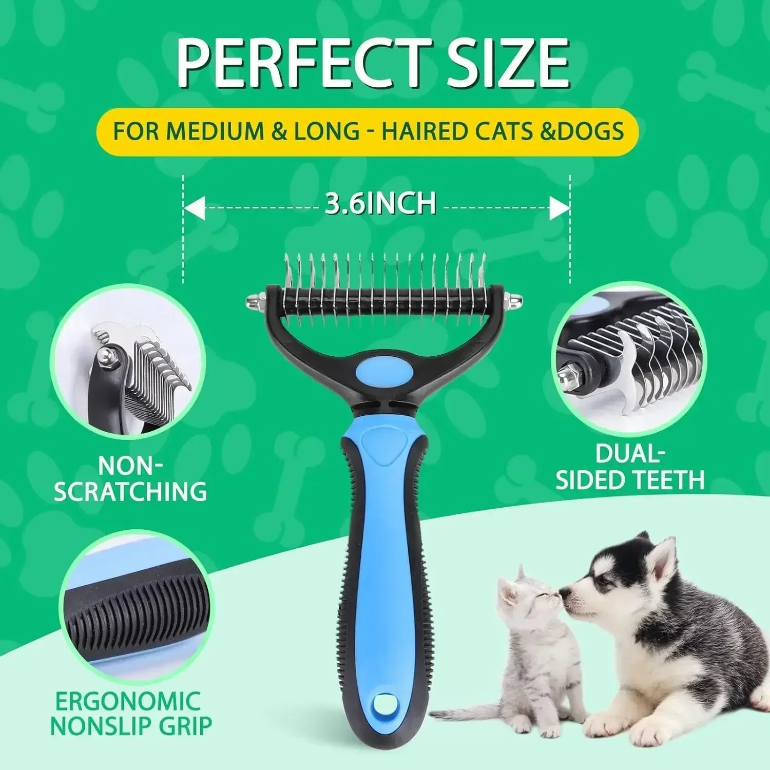 FurShine - Pet-Safe Dematting Comb [Last Day Sale]