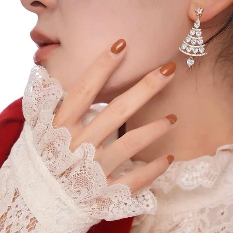 50% OFF | SparklingPine™ - Christmas Tree 925 Silver Earrings [Last Day Sale] 