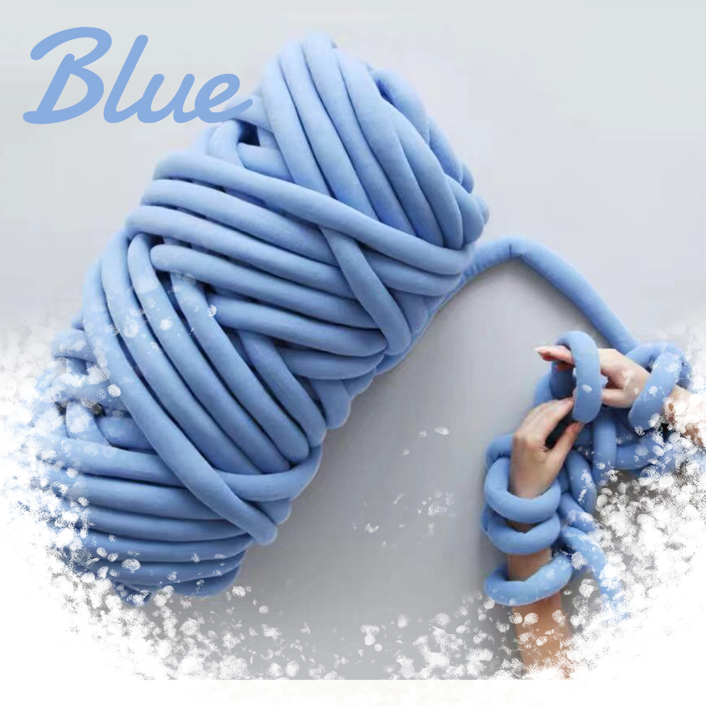 PlushLoops - DIY chunky hand knitted tube yarn
