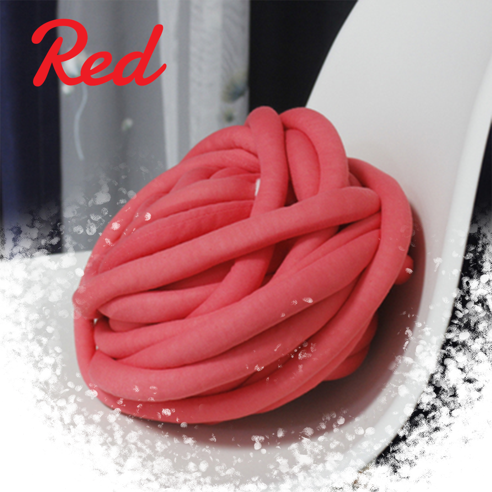 PlushLoops - DIY chunky hand knitted tube yarn