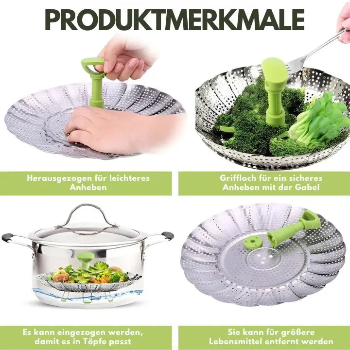 SteamiGo - foldable seamless steamer