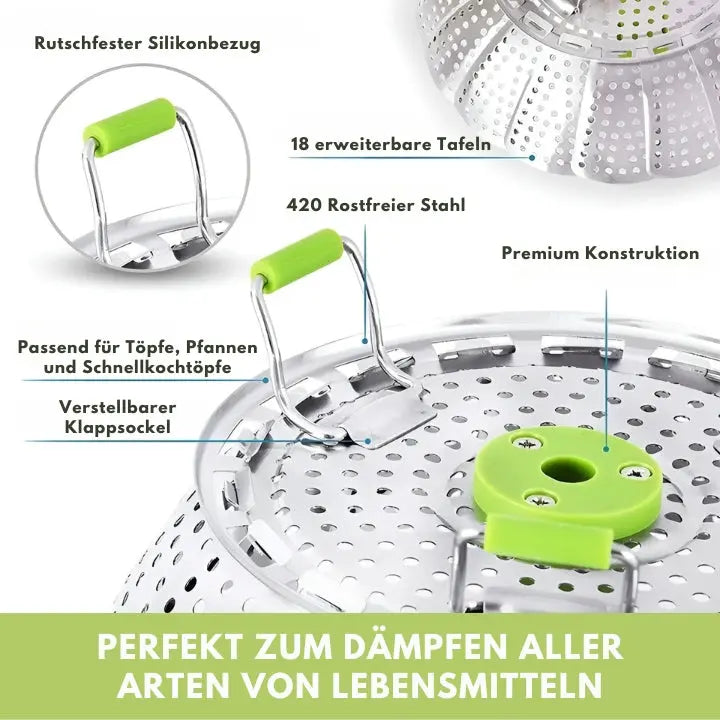 SteamiGo - foldable seamless steamer