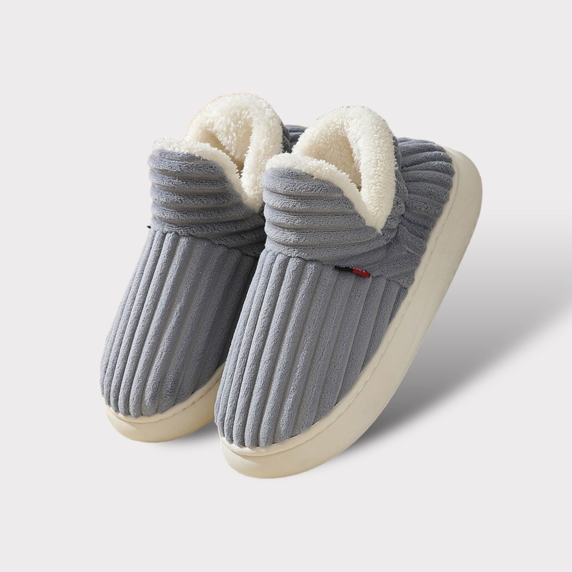 FluffThera - Therapeutic fluffy fleece winter slippers [Last day sale]