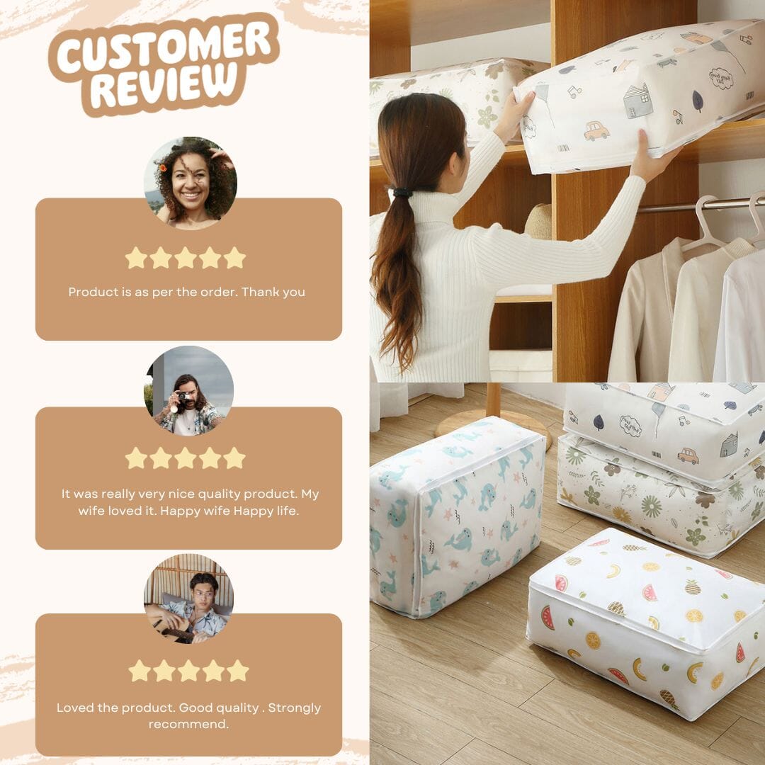 2+1 FREE | SpacioBag - Multifunctional dust protection storage bag - large size