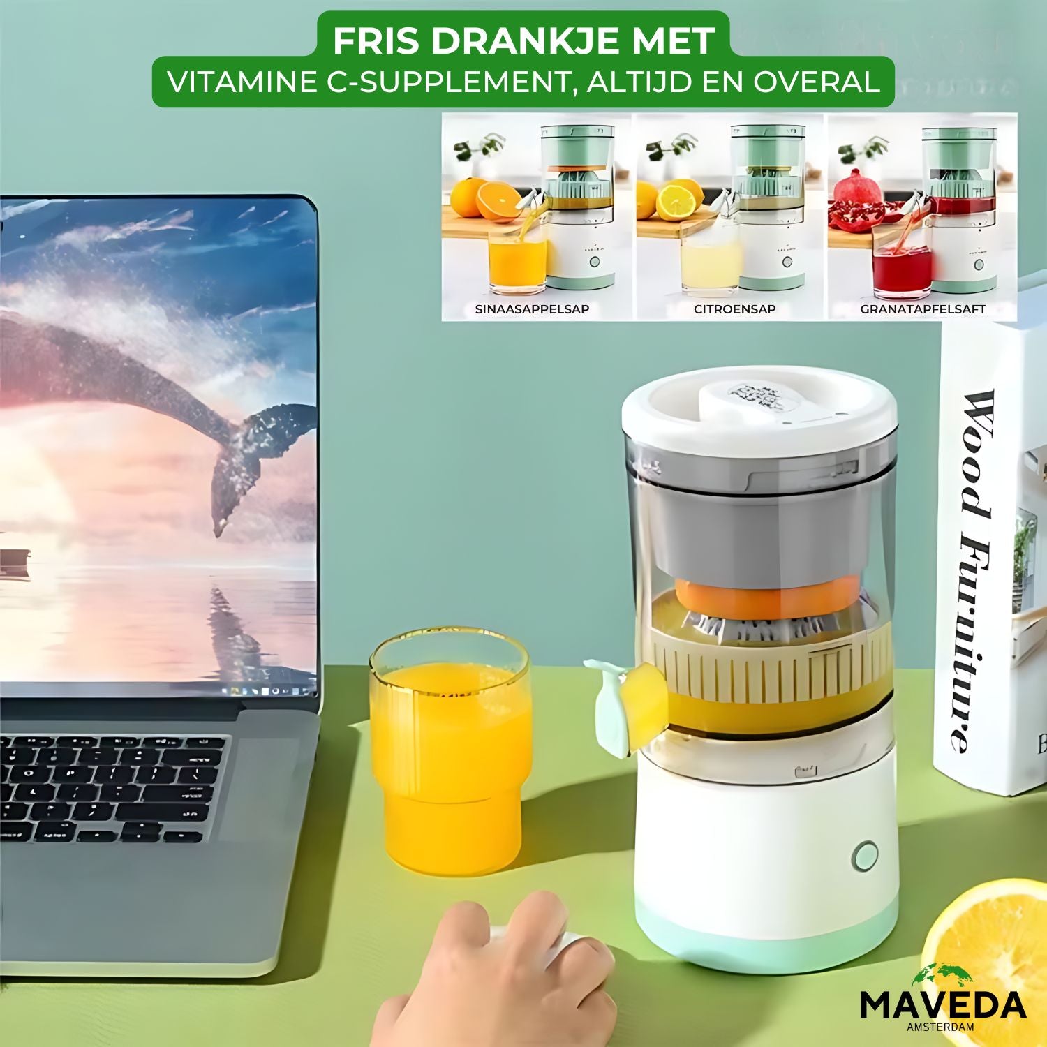 NutriSqueeze™ - Enjoy healthy juices quickly and easily! [Last day sale]