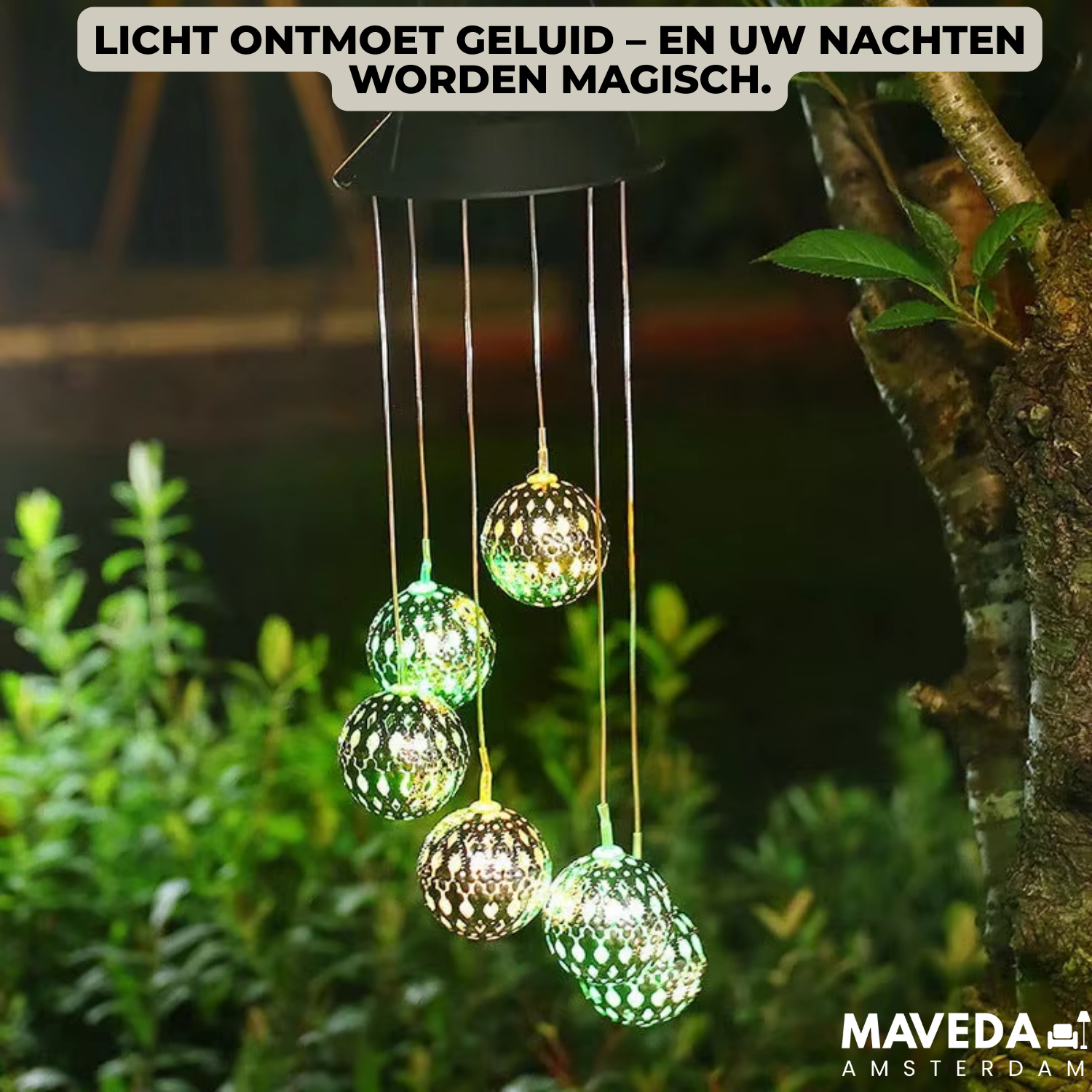 LumiBreeze™ - Transform your garden with a colorful play of light