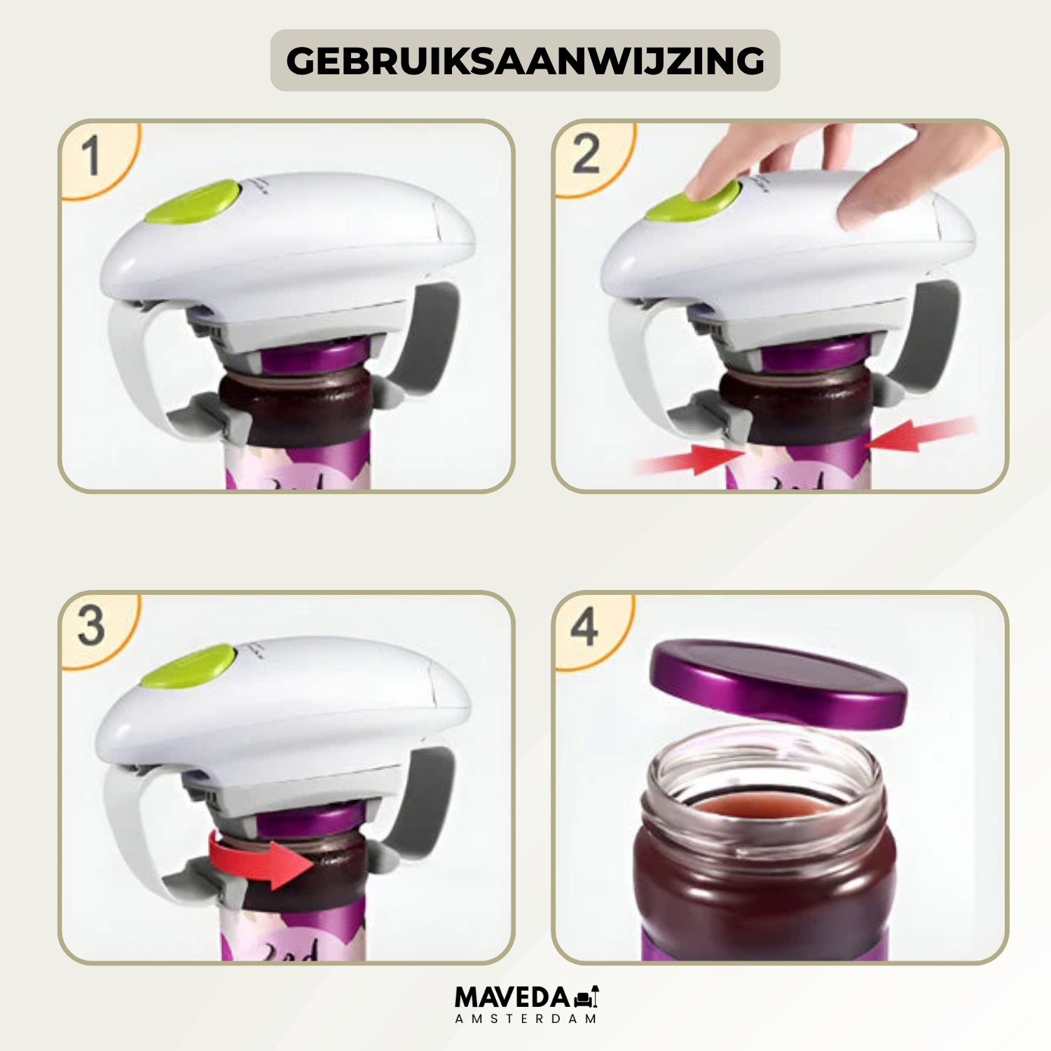 TwistyCap - The fully automatic can opener