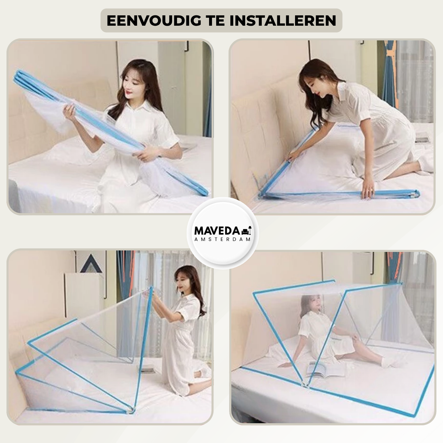 MosquiDome™ - The foldable mosquito protection in seconds!