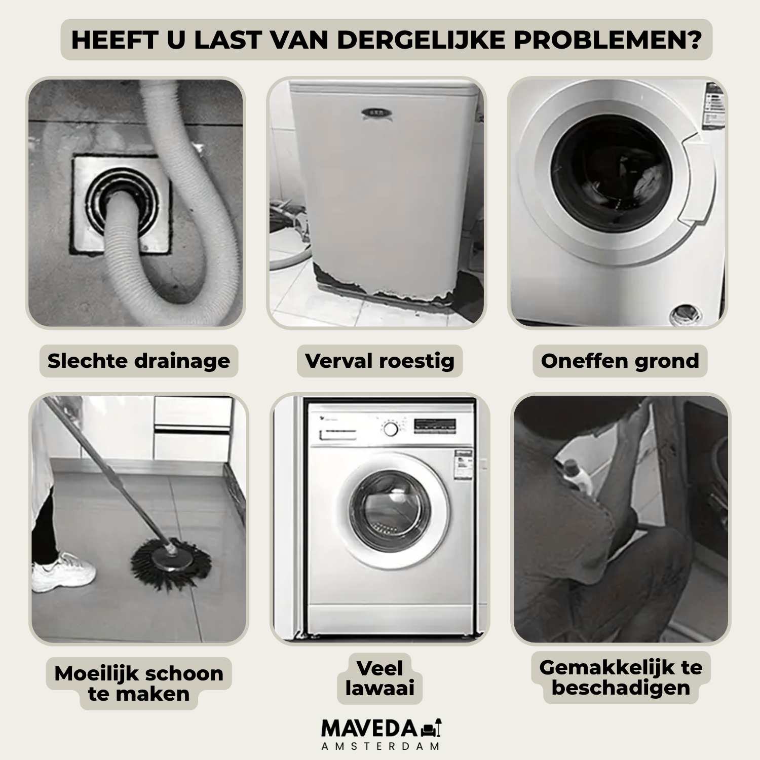 2+2 FREE | VibraFix - Put an end to noisy and shaking washing machines