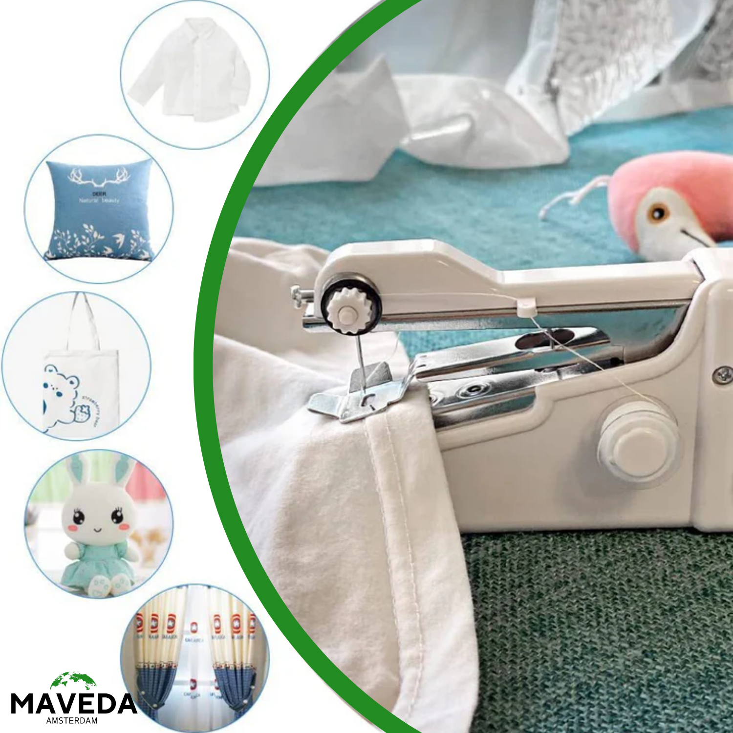 FabriSnap™ - This compact device sews effortlessly and invisibly