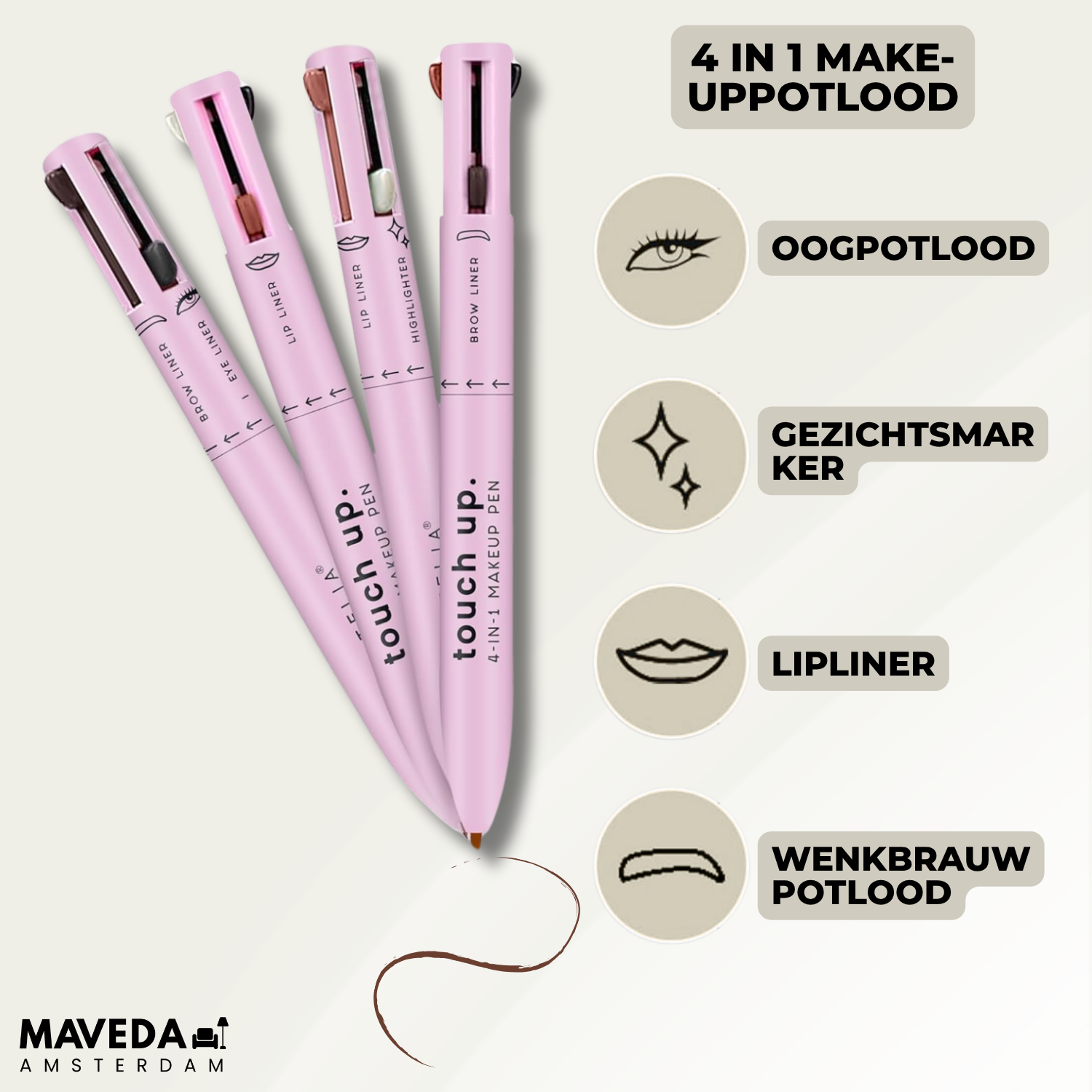 GlamLine - your 4-in-1 beauty helper for on the go