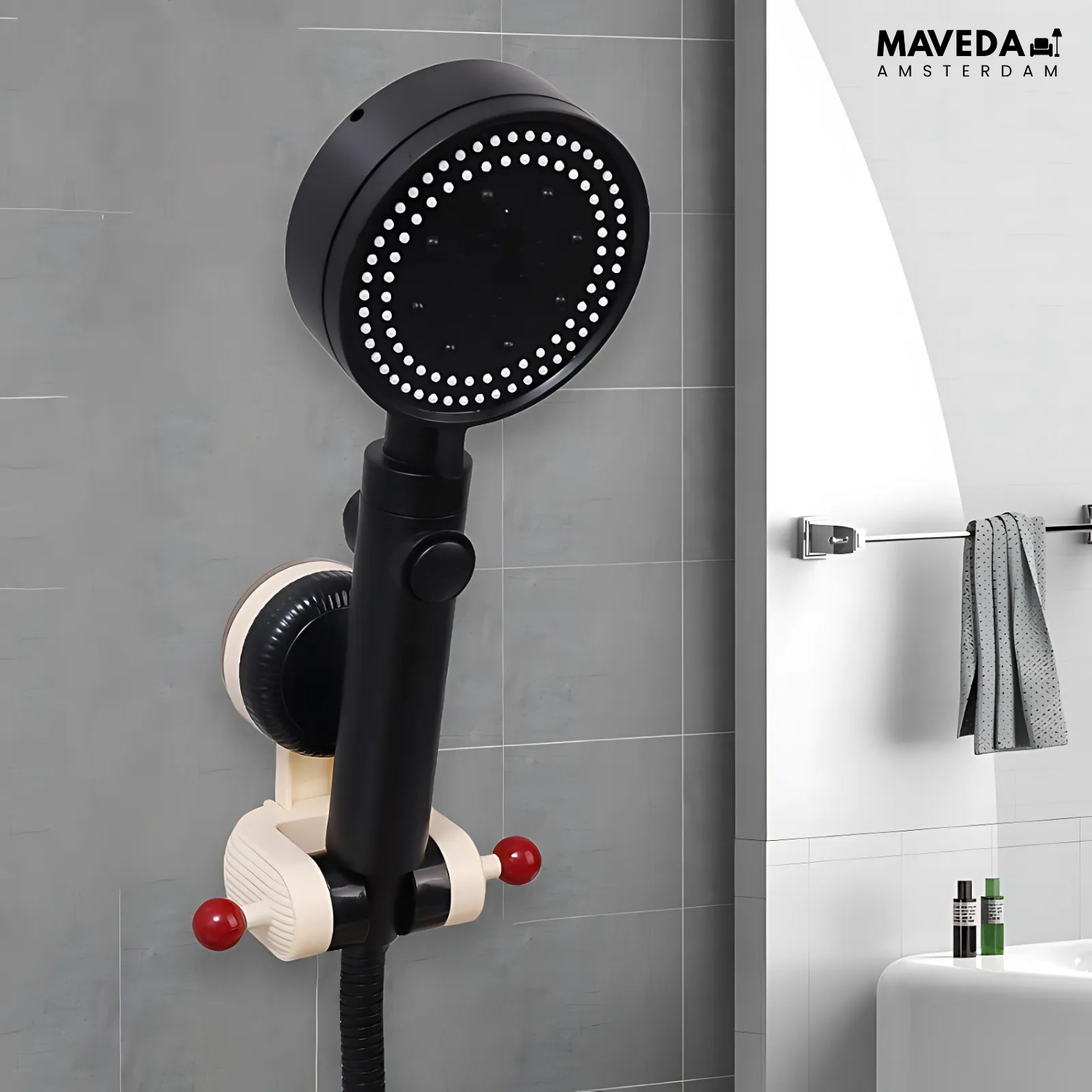 ShowerHold – The flexible shower holder without drilling