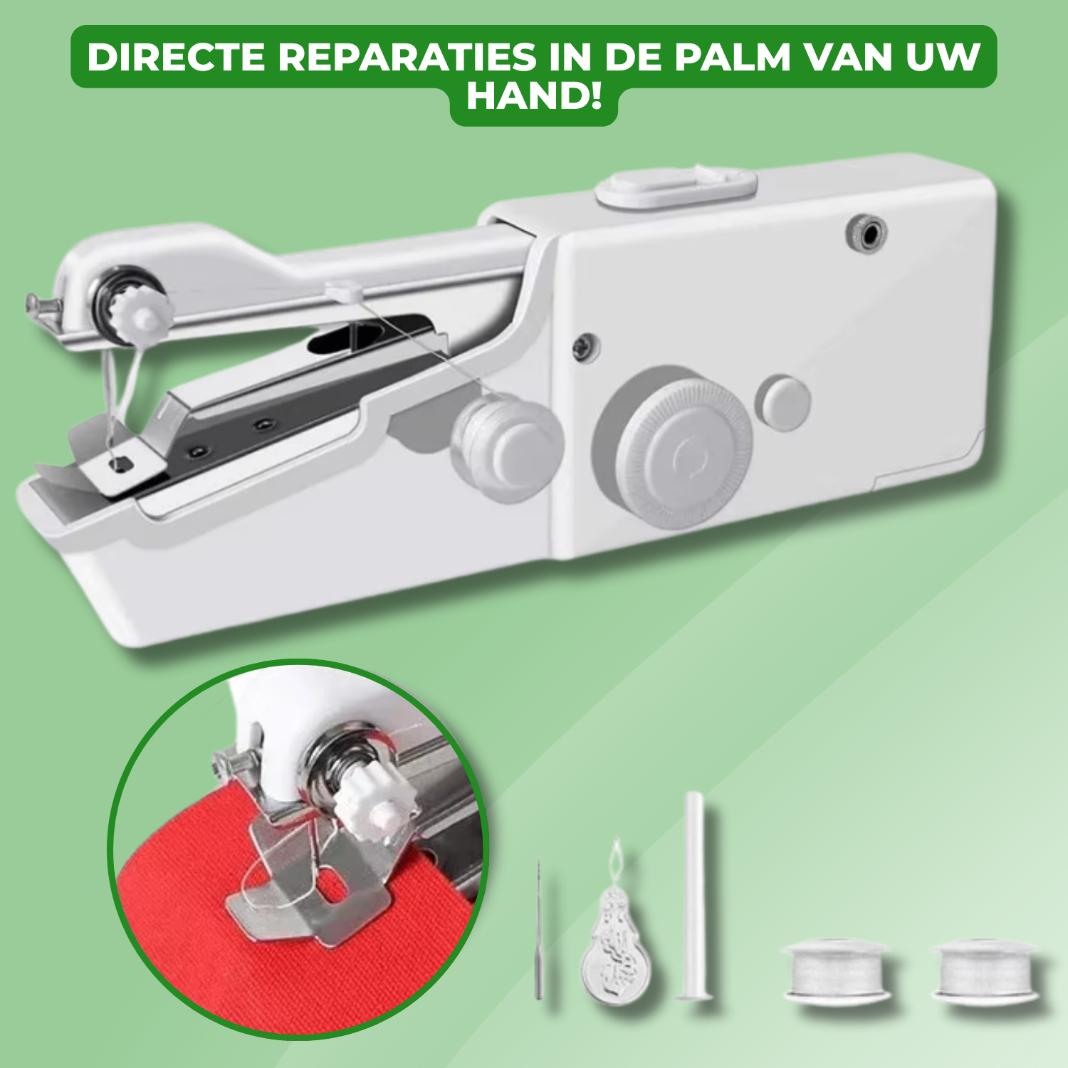 FabriSnap™ - This compact device sews effortlessly and invisibly