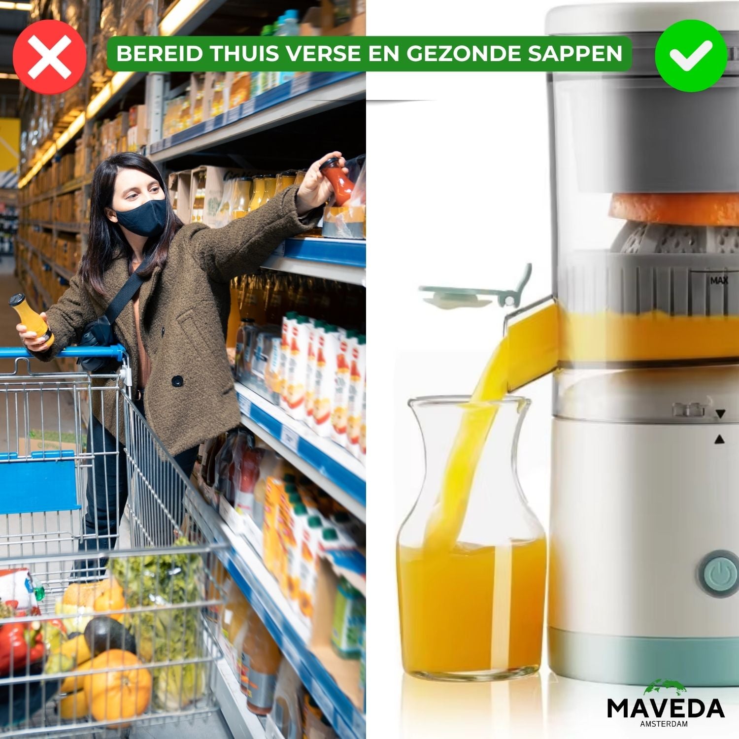 NutriSqueeze™ - Enjoy healthy juices quickly and easily! [Last day sale]