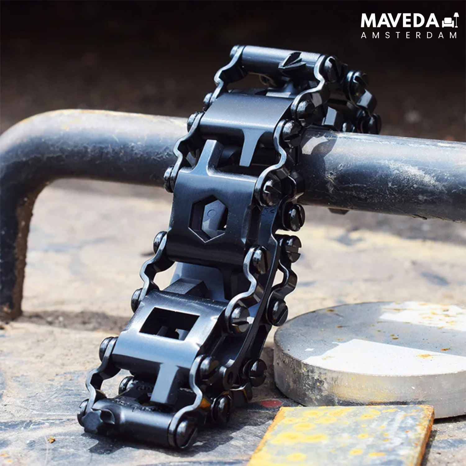 TactiBand - 29-in-1 multi-tool wristband for adventure and everyday use
