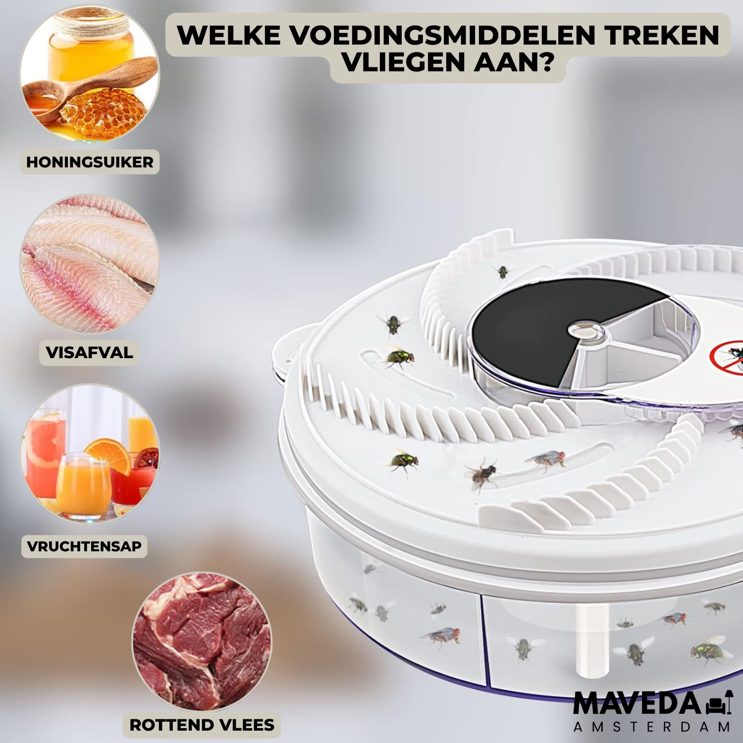 FlyFree™ - Silent &amp; chemical-free fly control