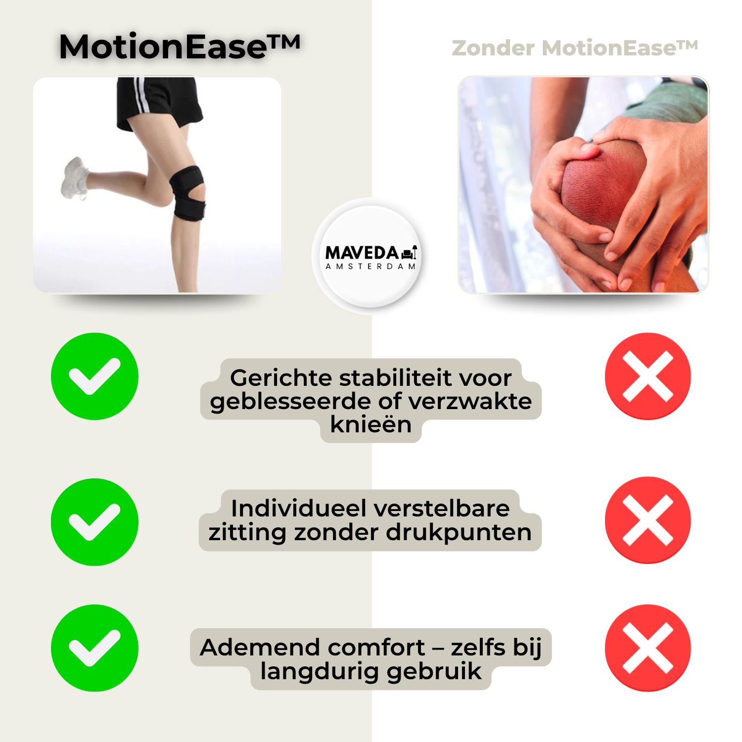 Buy 1+1 FREE | MotionEase - Strong support for pain-free movement
