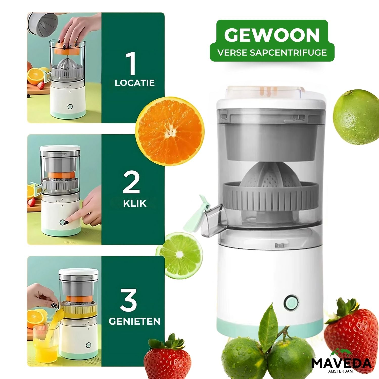 NutriSqueeze™ - Enjoy healthy juices quickly and easily! [Last day sale]