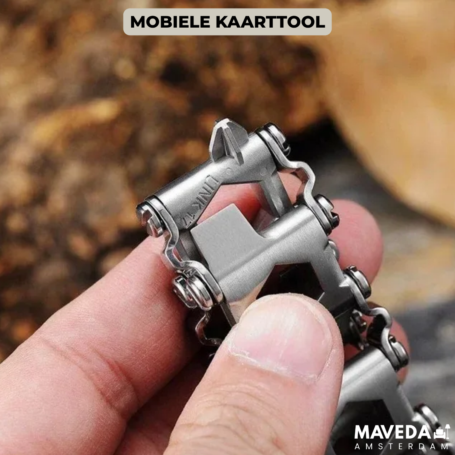 TactiBand - 29-in-1 multi-tool wristband for adventure and everyday use
