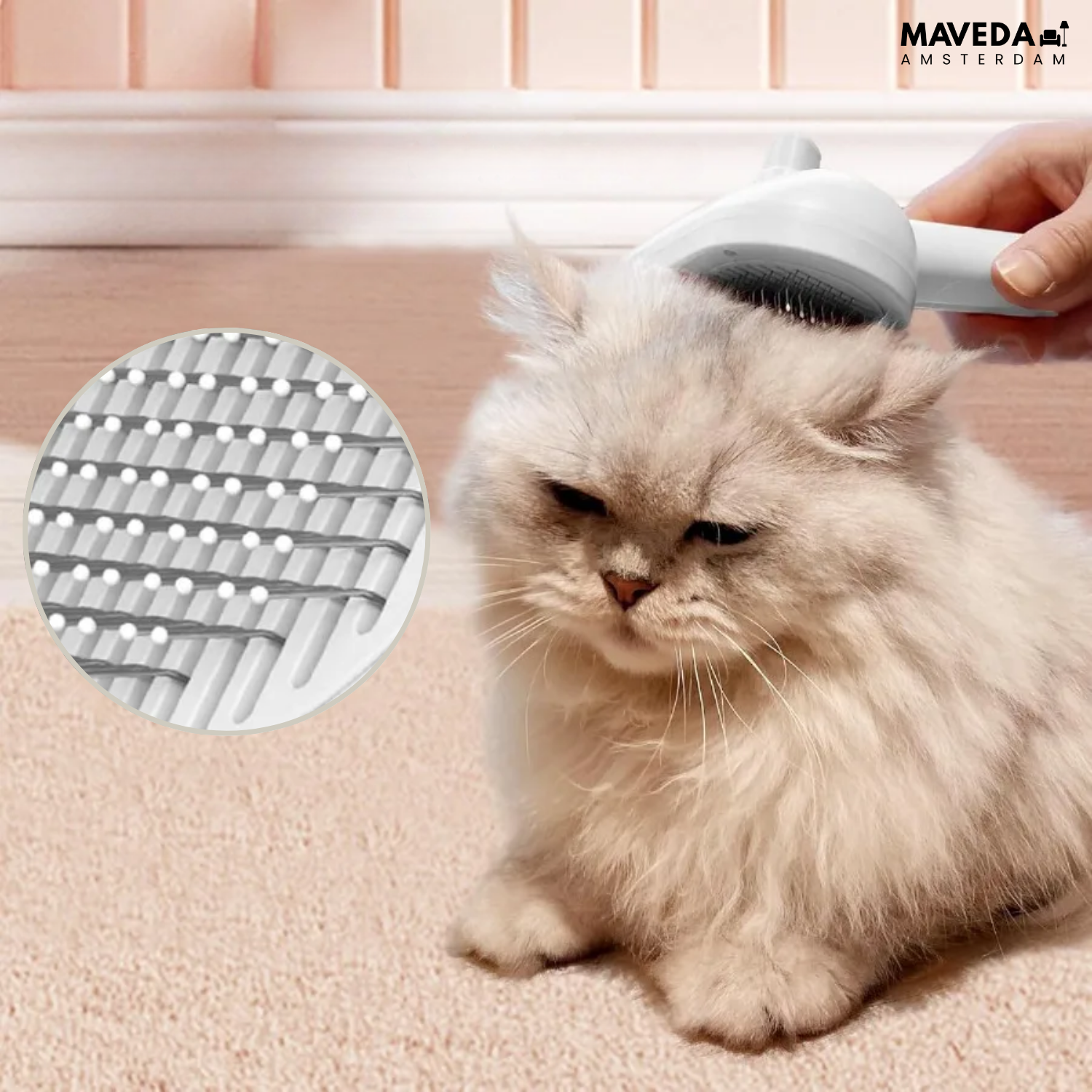SteamCare™ - Shiny coat without pulling!