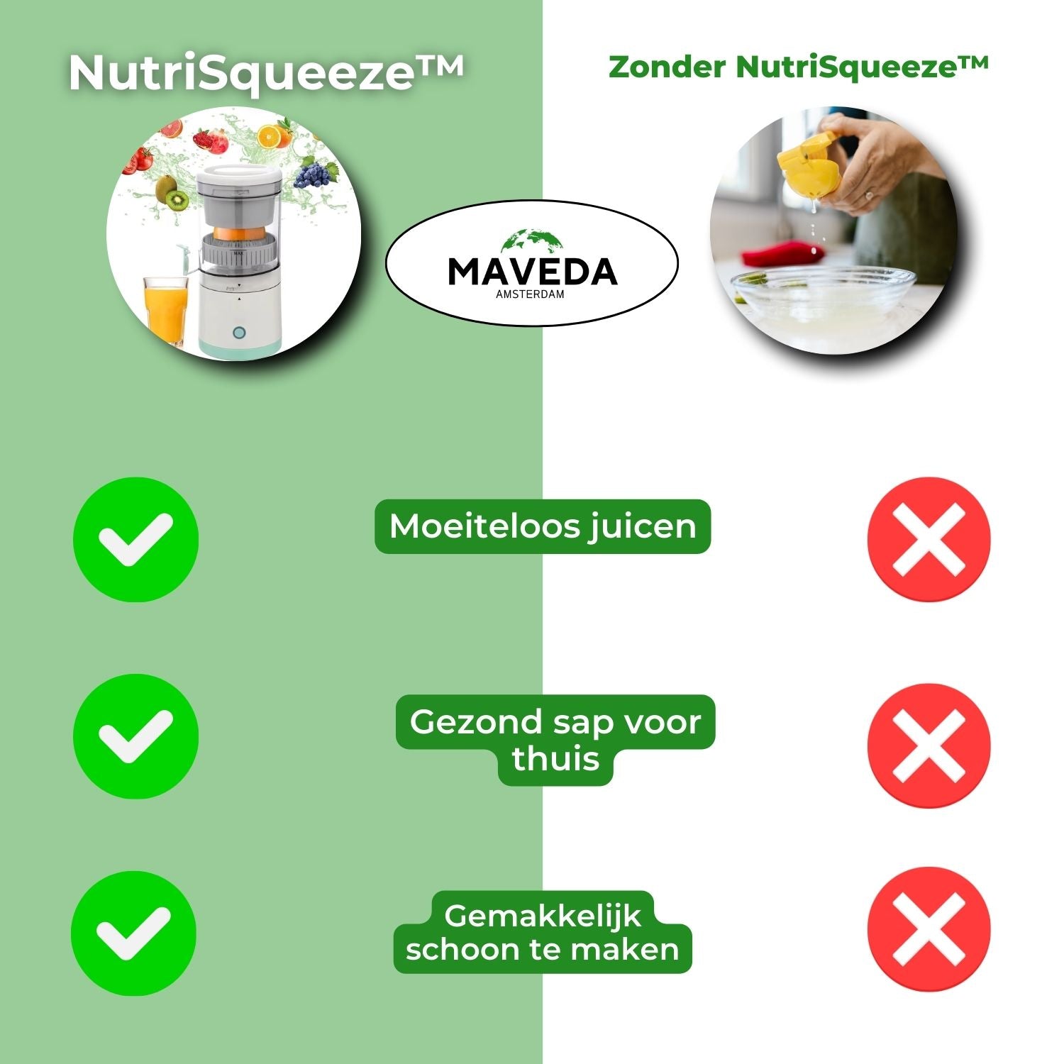 NutriSqueeze™ - Enjoy healthy juices quickly and easily! [Last day sale]