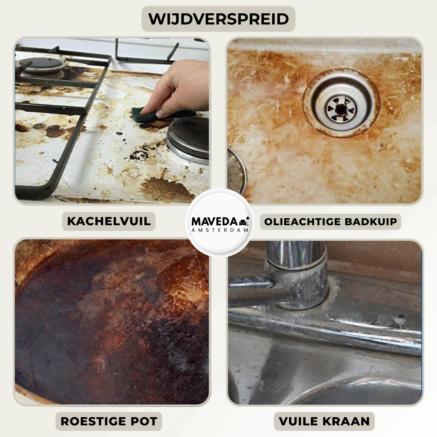 MoldGone™ - Removes mold without scrubbing