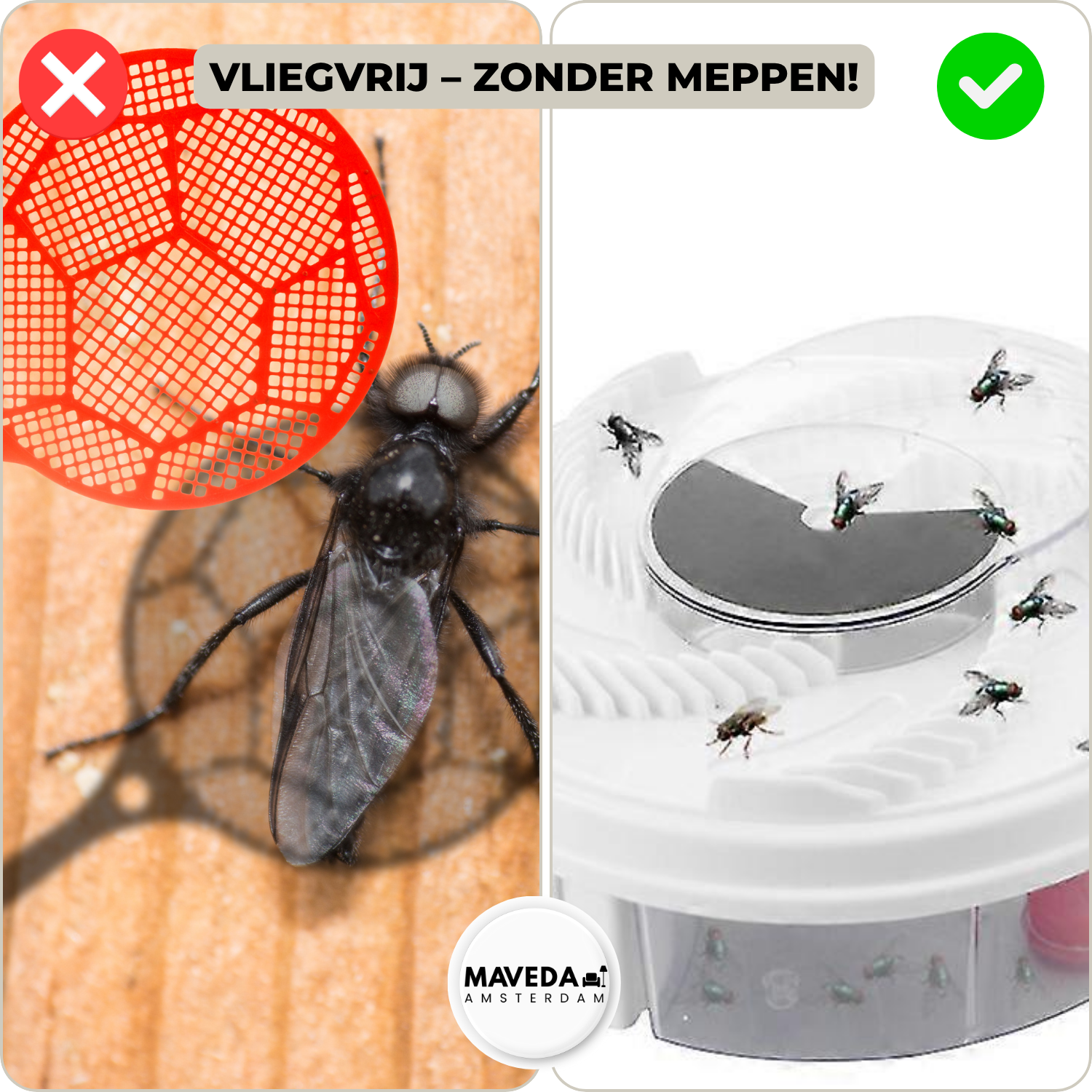 FlyFree™ - Silent &amp; chemical-free fly control